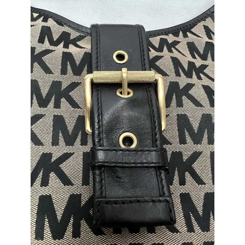 MICHAEL KORS HAMILTON Legacy Large Satchel Bag Croc Embossed Hemp